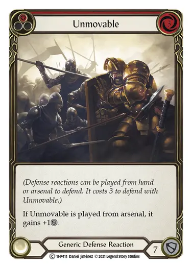 Unmovable