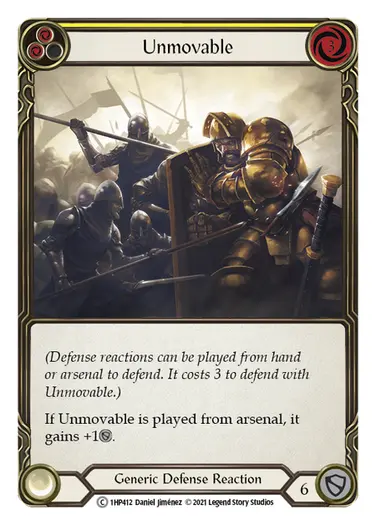 Unmovable