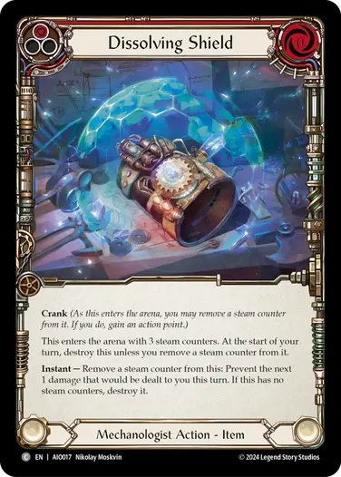 Dissolving Shield