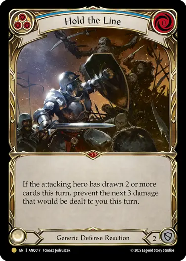 Hold the Line