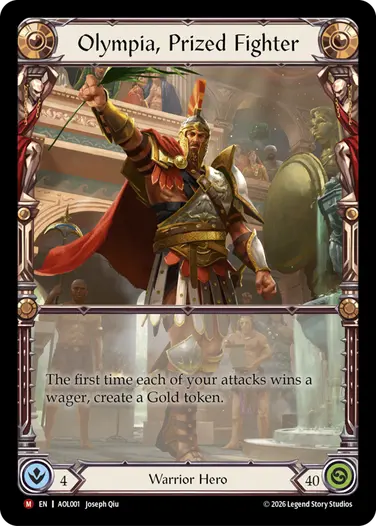 Olympia, Prized Fighter