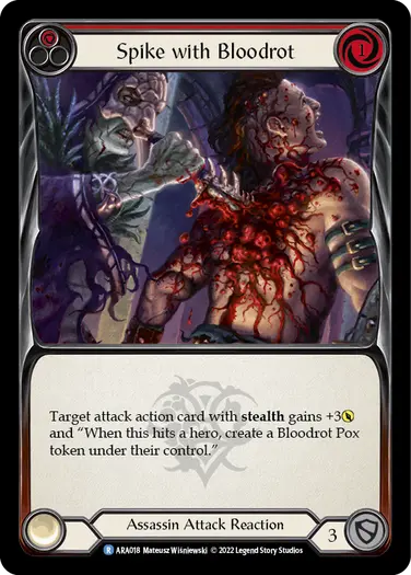 Spike with Bloodrot