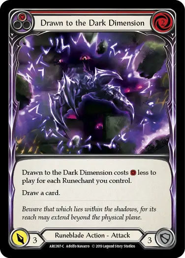 Drawn to the Dark Dimension