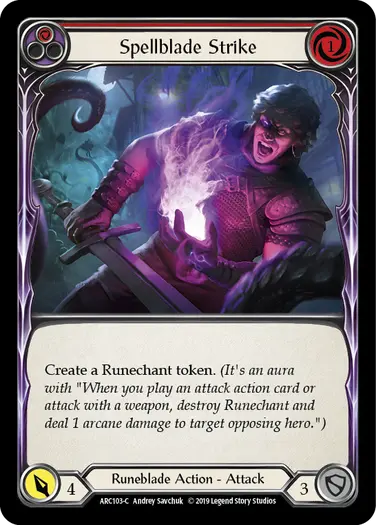 Spellblade Strike