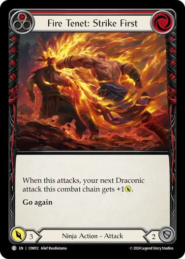 Fire Tenet: Strike First