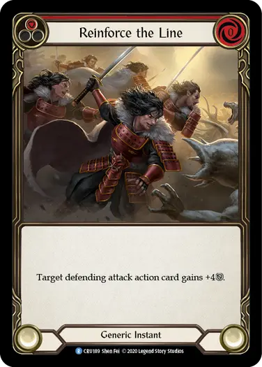 Reinforce the Line