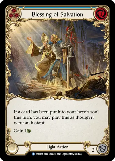 Blessing of Salvation