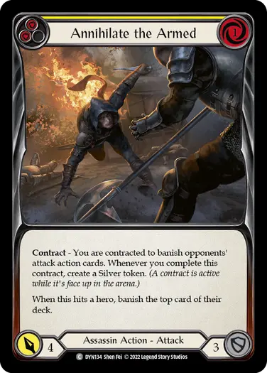 Annihilate the Armed