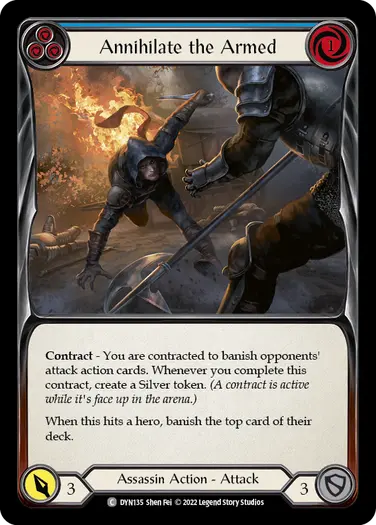 Annihilate the Armed