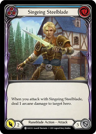 Singeing Steelblade