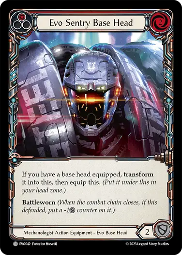 Evo Sentry Base Head
