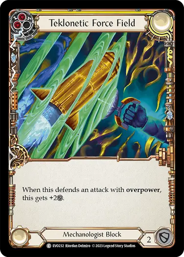 Teklonetic Force Field