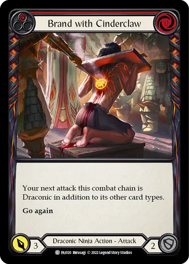 Brand with Cinderclaw