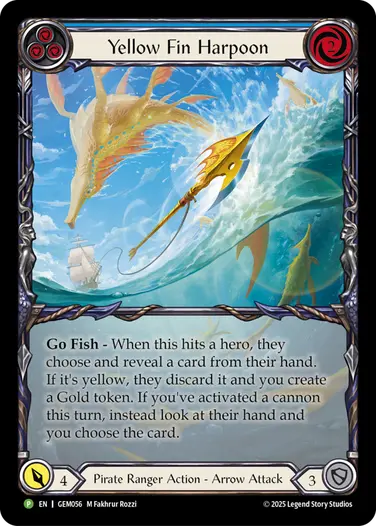 Yellow Fin Harpoon