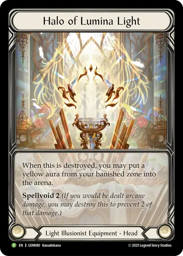 Halo of Lumina Light
