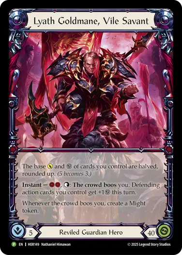 Lyath Goldmane, Vile Savant