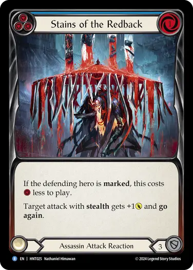 Stains of the Redback