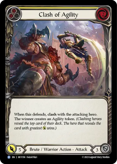 Clash of Agility