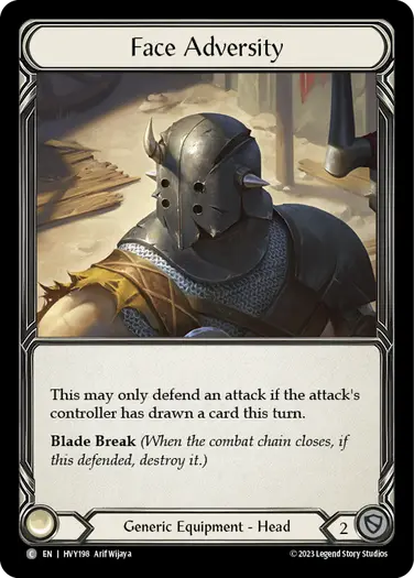 Face Adversity