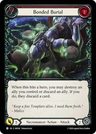 Bonded Burial