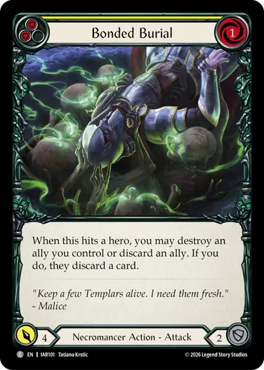 Bonded Burial