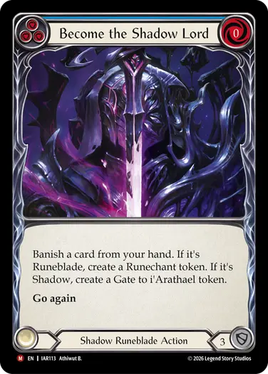 Become the Shadow Lord