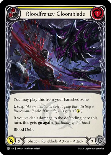 Bloodfrenzy Gloomblade