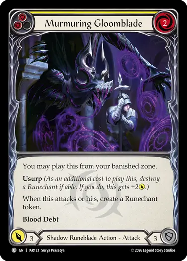 Murmuring Gloomblade