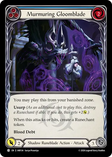 Murmuring Gloomblade