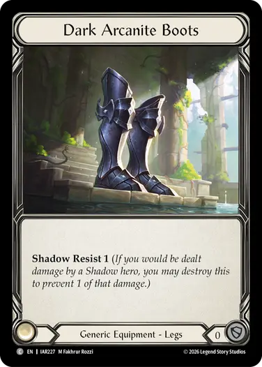 Dark Arcanite Boots
