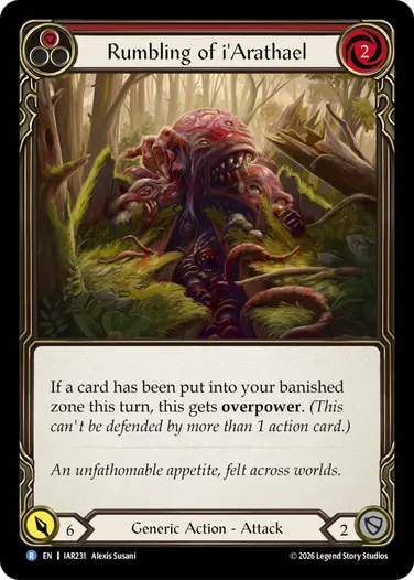 Rumbling of i'Arathael