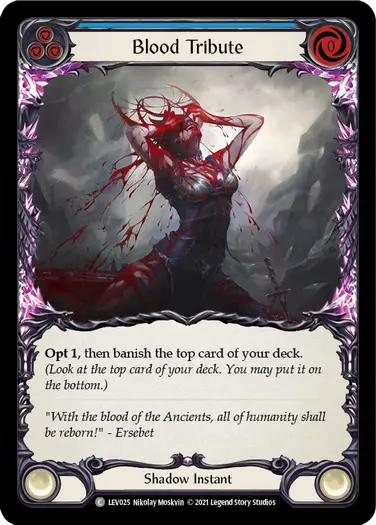 Blood Tribute
