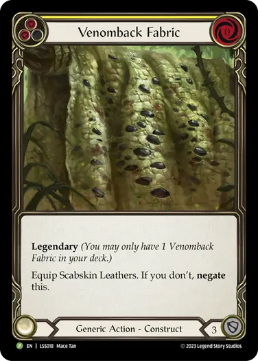 Venomback Fabric