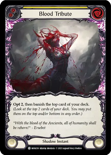 Blood Tribute