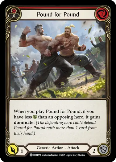 Pound for Pound