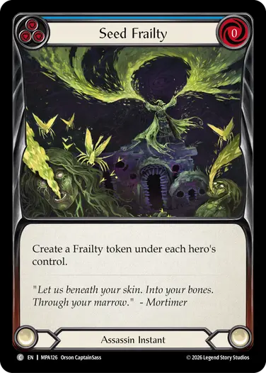 Seed Frailty