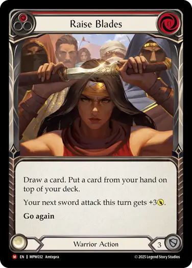 Raise Blades