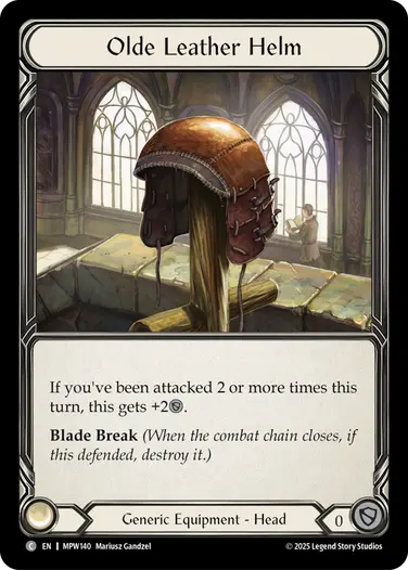 Olde Leather Helm