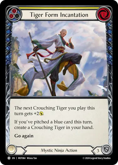 Tiger Form Incantation