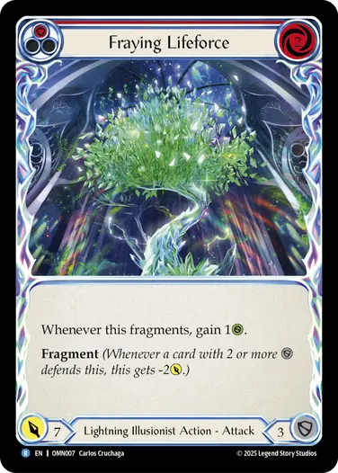 Fraying Lifeforce