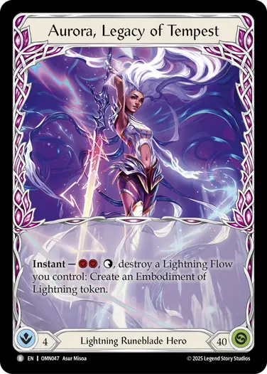 Aurora, Legacy of Tempest
