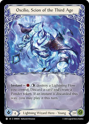 Oscilio, Scion of the Third Age