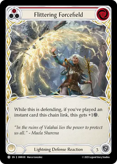 Flittering Forcefield
