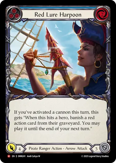Red Lure Harpoon