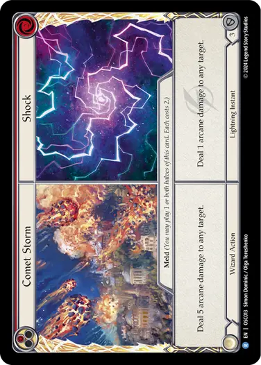 Comet Storm||Shock