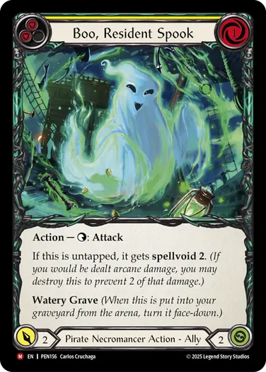 Boo, Resident Spook