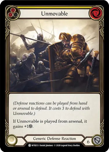 Unmovable