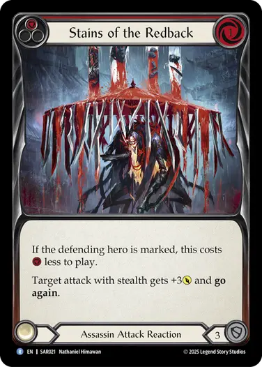 Stains of the Redback