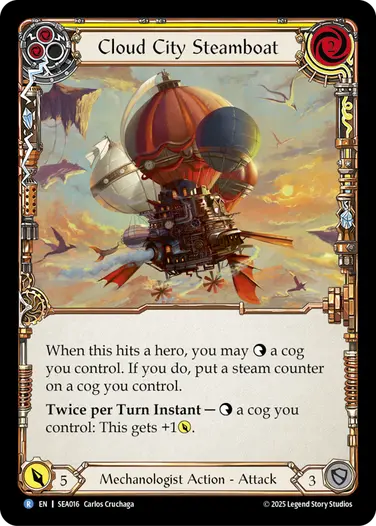 Cloud City Steamboat