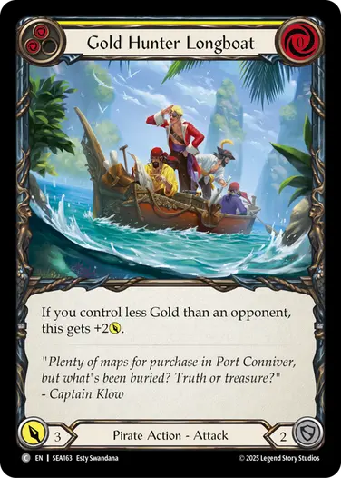 Gold Hunter Longboat